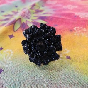 Jeweled Flower Ring